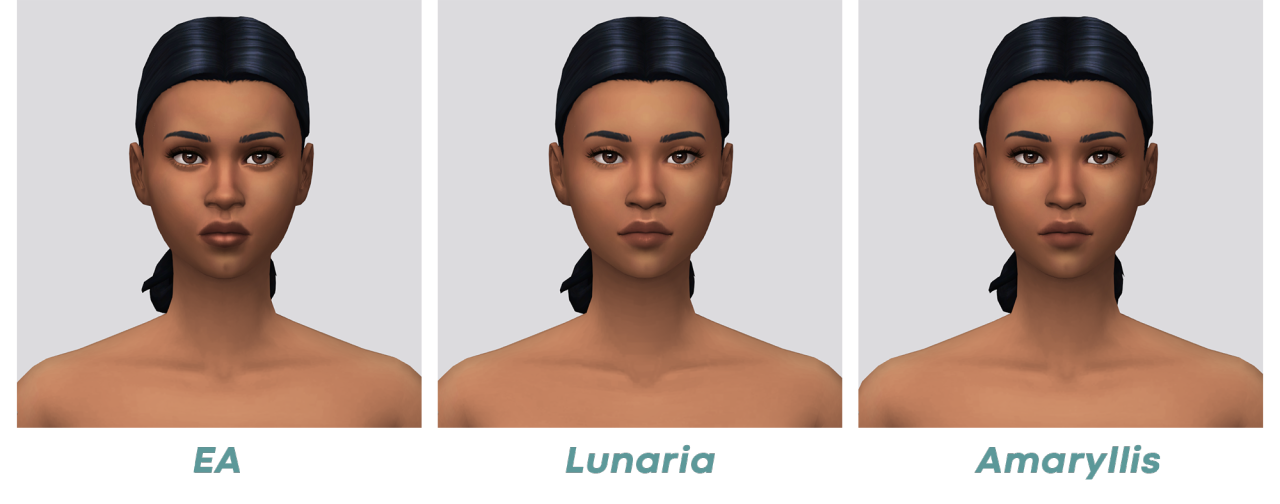 sims 3 default skin replacement